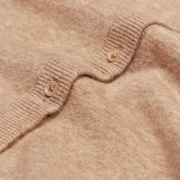 Aritzia Wilfred Sicily Cardigan Heather Gold Camel - Picture 3 of 4